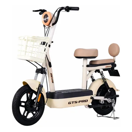 Bicicleta Elétrica Gts Gold Fish 500w Branco/bege Branco