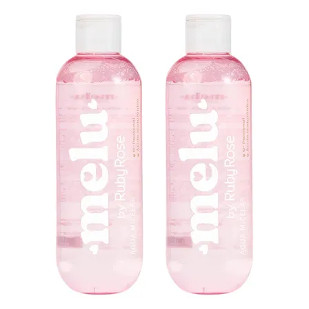 Água Micelar Skincare Melu By Ruby Rose® 100ml | 2 Unidades