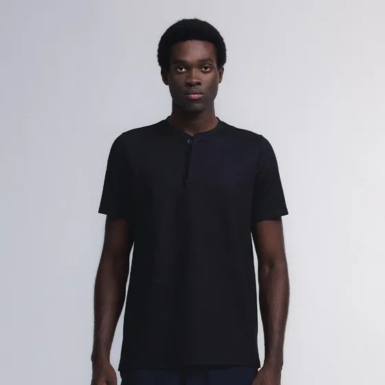 Camiseta Henley Core Masculino Insider