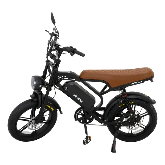 Bicicleta Bike Eletrica V9 Max 1000w 32km Autopropelido Nfc