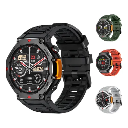 Relógio Smartwatch M-rex4 Whatsapp Gps 3atm Esportivo