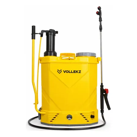 Pulverizador Costal Elétrico 12v E Manual 20l 2 Em 1 Vollekz