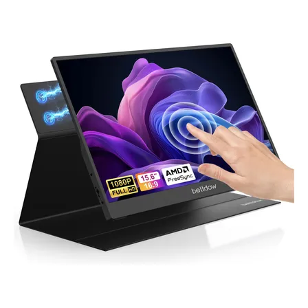 Monitor Portatil Touch Screen Gamer 15.6 Full Hd 100% Rgb