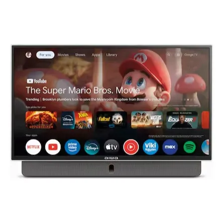 Smart Tv Portatil Aiwa 24 Full Hd Aws-tv-24-01-g