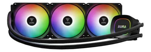 Water Cooler Gamdias Aura Gl360 Lite Preto Argb Am5 Lga 1851