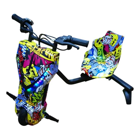 Patinete Elétrico 3 Rodas Triciclo Infantil Drift 350w Amort