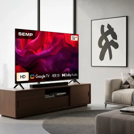 Smart Tv Semp 32 Led Hd Android Wifi Bluetooth Google Tv