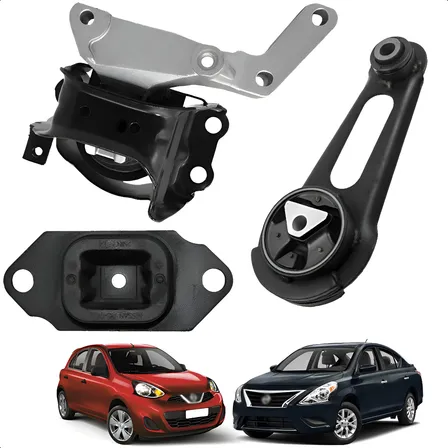 3 Coxim Calço Motor Cambio Versa 1.6 2012 2013 2014 2015 16