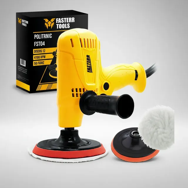 Politriz Lixadeira Multi Funções Fasterr Fst046 Preto/amarelo 220v