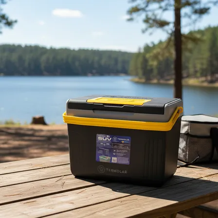 Caixa Termica Com Alça Praia Suv 8 Litros