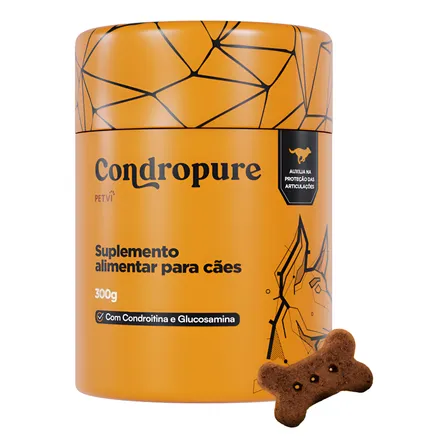 Condropure Suplemento Para Cães Condroitina E Glucosamina