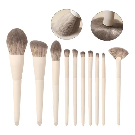 Kit Pinceis Maquiagem Multifuncional Macio Portátil Nu