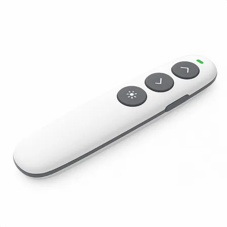 Apresentador Slide Sem Fio Usb Aportex Recarregável Branco Branco