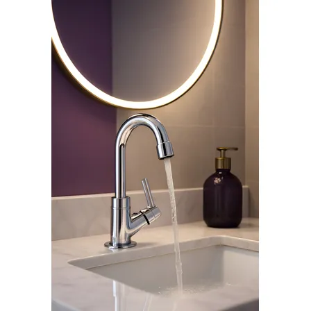 Torneira De Banheiro Pia Lavatorio Cuba Bancada Lavabo Cromada Cromado