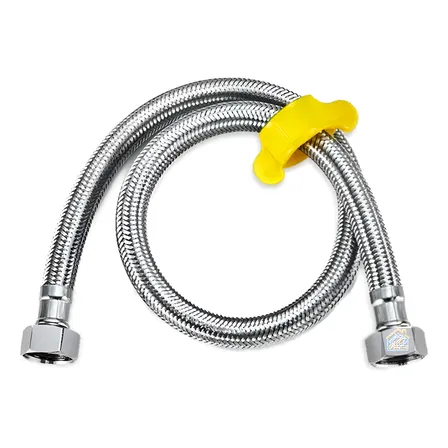 Engate Flexível Rabicho Inox 60cm Rosca 1/2'' Com Brinde