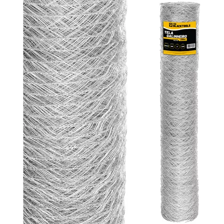 Tela De Arame Fio 23 1,80x50m Galvanizado P/ Galinheiro
