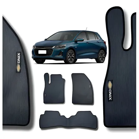 Tapete Borracha Traseiro Inteiriço Onix Hatch 2020 A 2025