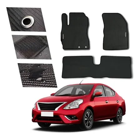 Tapete Borracha Traseiro Inteiriço Versa 2011 A 2019