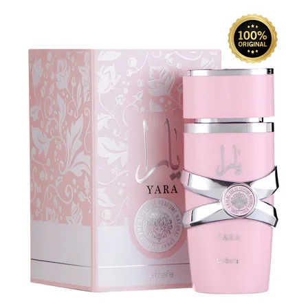 Perfume Árabe Feminino Yara Lattafa Eau De Parfum 100 Ml