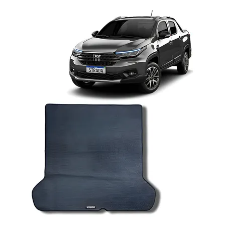 Tapete Caçamba Emborrachado Strada Cabine Dupla 2020 A 2025