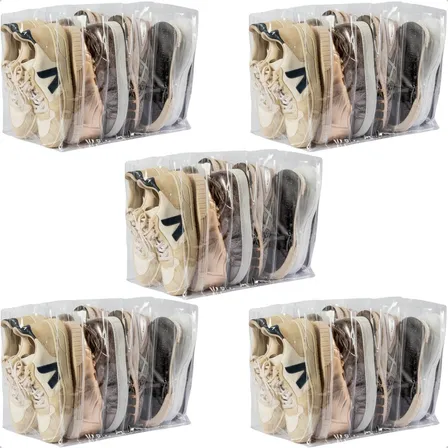 Kit 5 Colmeia Organizadora Sapato Tenis Bota Bolsa 40x25x30
