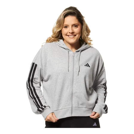 Moletom Feminino Essentials Três Listras Adidas