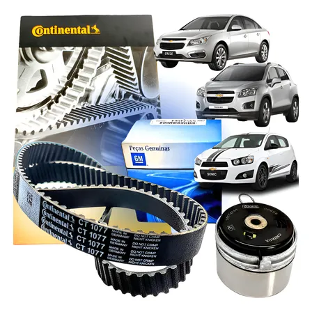 Kit Correia Dentada E Tensor Gm Cruze Tracker 1.8 16v Lt Ltz