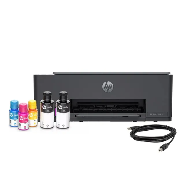 Multifuncional Hp Smart Tank 521 Colorida Usb Bivolt