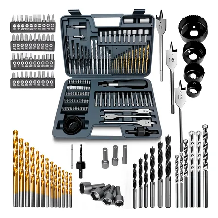 Jogo De Brocas Furadeira Para Madeira Concreto Parafusadeira