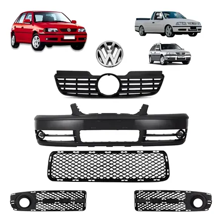 Parachoque Gol G3 Fase 2 Parati Saveiro 1999 A 2005 C/ Grade