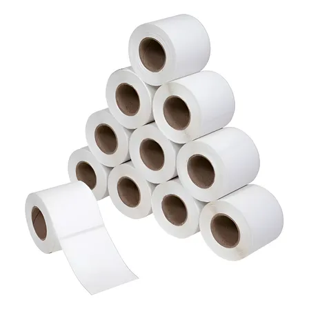 Kit 4 Rolos Etiqueta Térmica 100x150 Cor Branco Elgin Zebra Branco