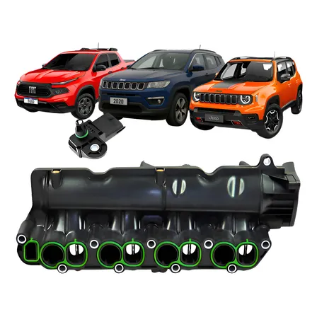 Coletor De Admissão Jeep Compass Fiat Renegade Toro Diesel