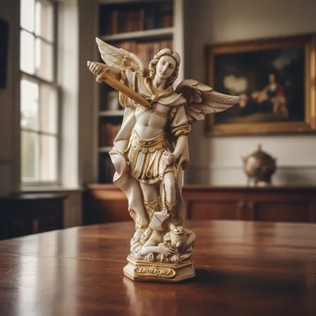 Quarentena Anjo Miguel Promoção Pronta Entrega Branco