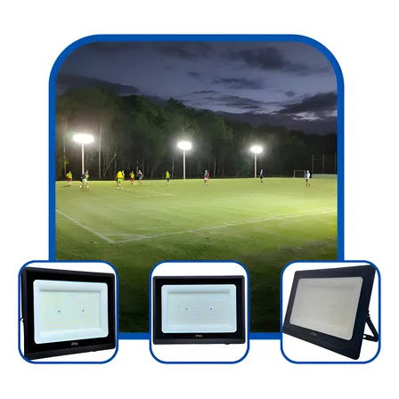 Refletor 1000w Ultra Potente Holofote Led Bivolt Ip66 6500k.