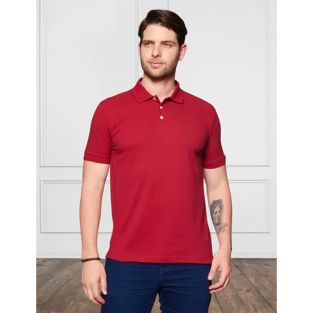 Polo Piquet Classica Reserva Masculina