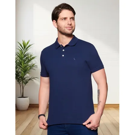 Polo Piquet Classica Reserva Masculina