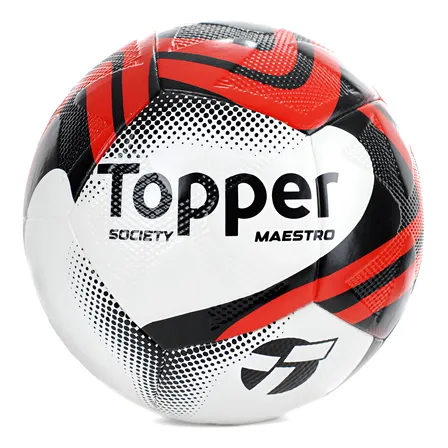 Bola Futebol Topper Society Grama Sintética Slick Maestro