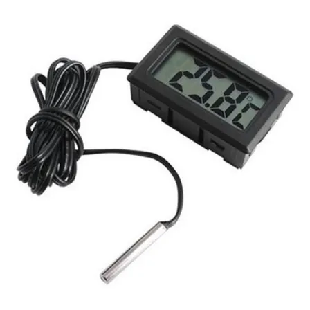 Termômetro Digital Freezer Aquário Sonda Chocadeira Diversas