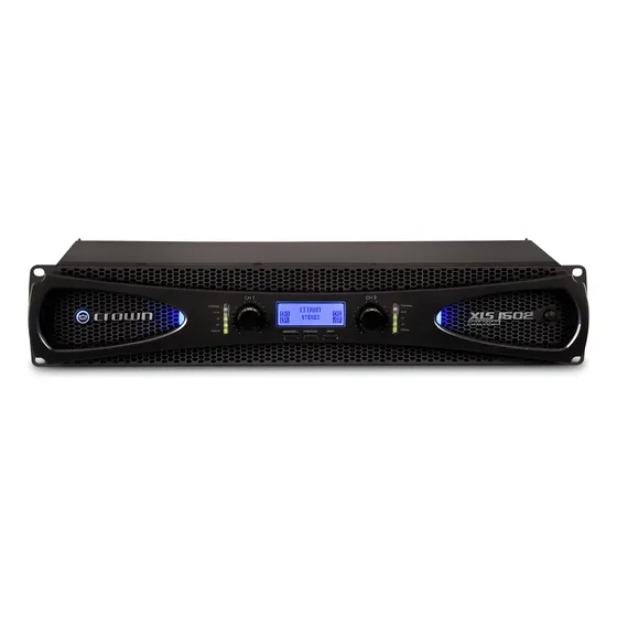 Amplificador Potência Crown Xls 1502 1550w Rms 220v Preto 1550 W