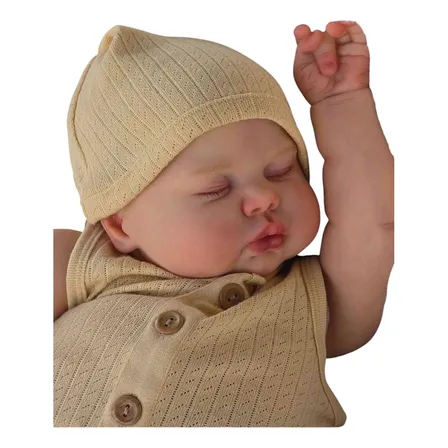Linda Bebê Reborn 60 Cm Realista Boneco Menino Lindo