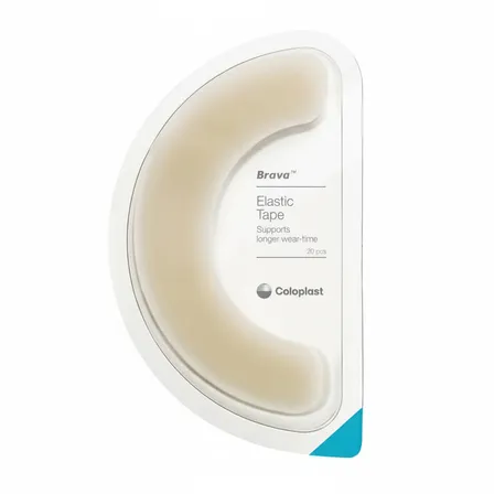 Fita Adesiva Elástica Brava - Caixa Com 20 Unidades - Colopl