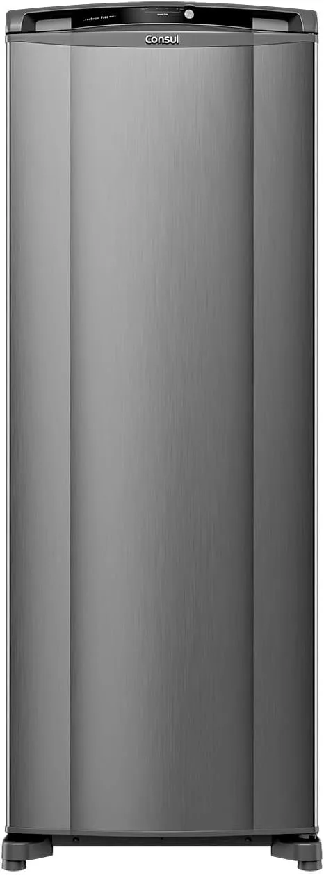 Geladeira Frost Free 337L com Espaço Extra Frio Inox Consul - CRB39MK (220, Volts)