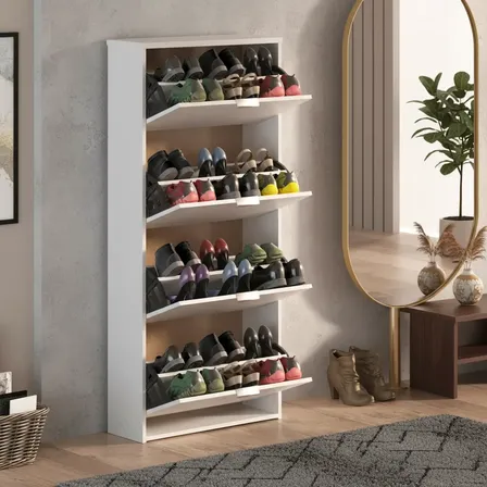 Armário Sapateira 4 Portas Basculante Safira