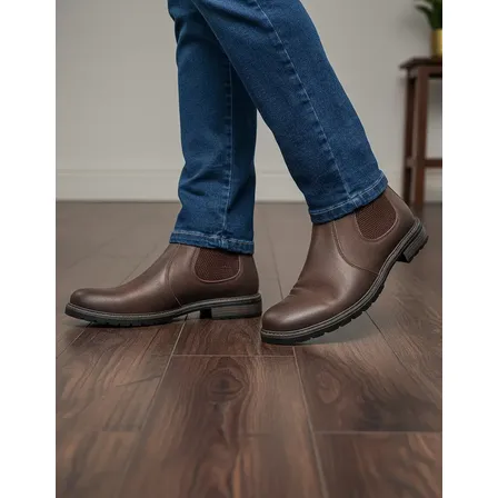 Bota Chelsea Masculina Vittal Em Couro Legítimo Promoção