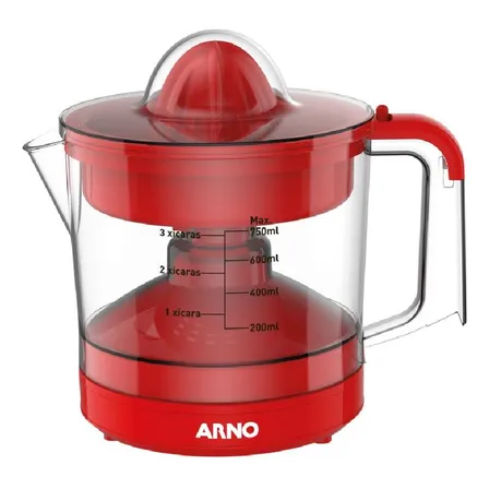 Espremedor De Frutas Suco Express 0,75l Vermelho Cp032 127v