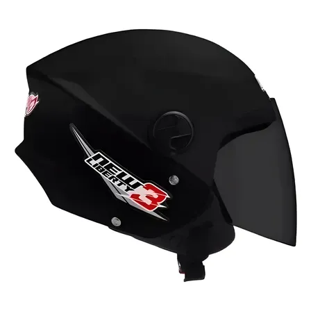 Capacete Aberto Pro Tork New Liberty 3 Three Viseira Fumê