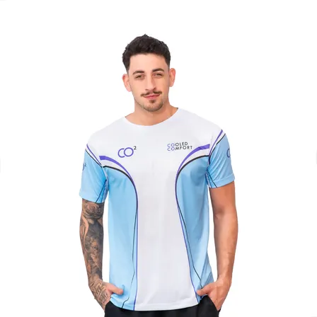 Camisa Dry Fit Esportiva Co2 Com Proteção Uv