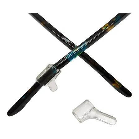 04 Suporte Gancho P/ Óculos Não Escorregar No Nariz Silicone