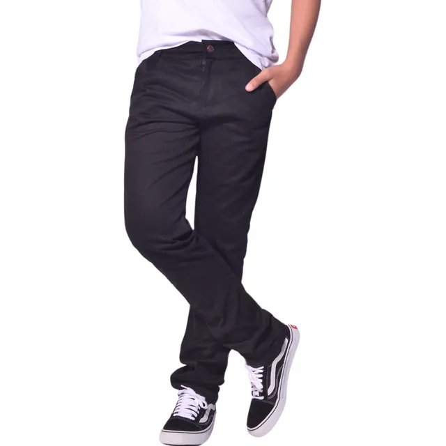 Calça Jeans Masculina Infantil Skinny Juvenil Com Elastano