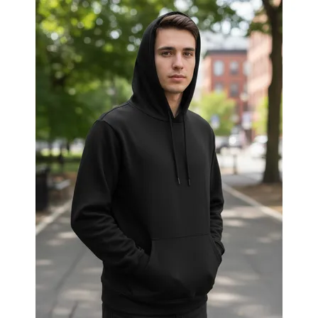 Blusa Moletom Canguru Liso Básico Premium Várias Cores